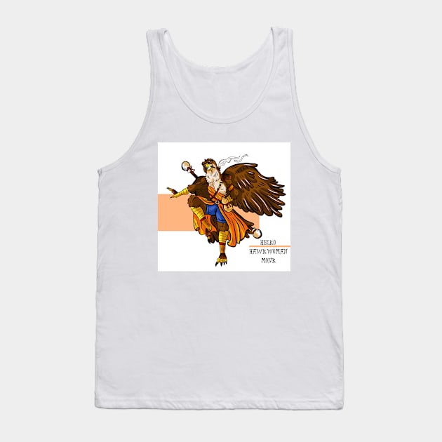 Hawkwoman monk Tank Top by HelenianaX